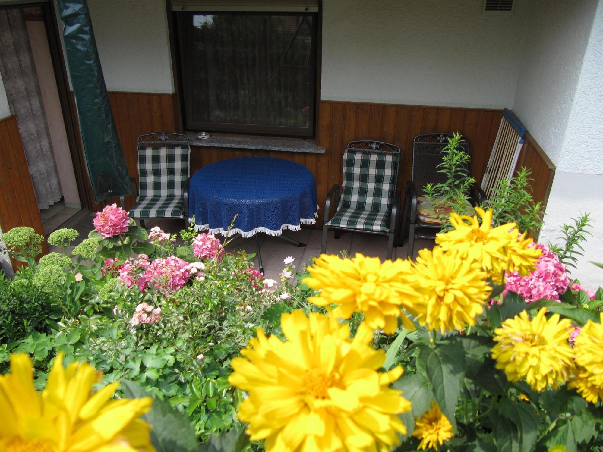 Abendstille Am Obstgarten Mit Terrasse Zapfendorf Zewnętrze zdjęcie